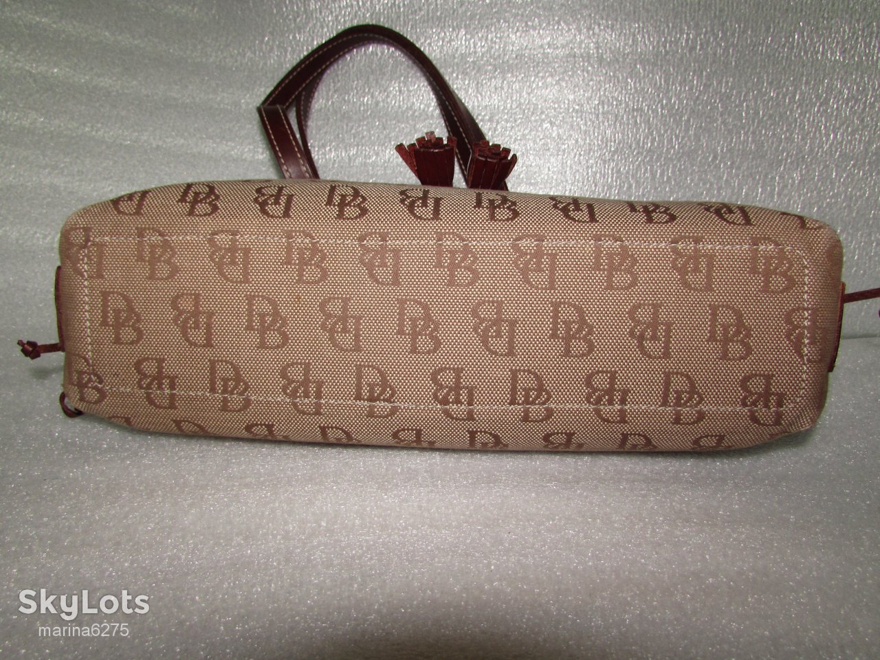 БРЕНДОВАЯ СУМКА НАТУРАЛЬНАЯ КОЖА ~Dooney&amp;Bourke ~ - фото фото фото 10