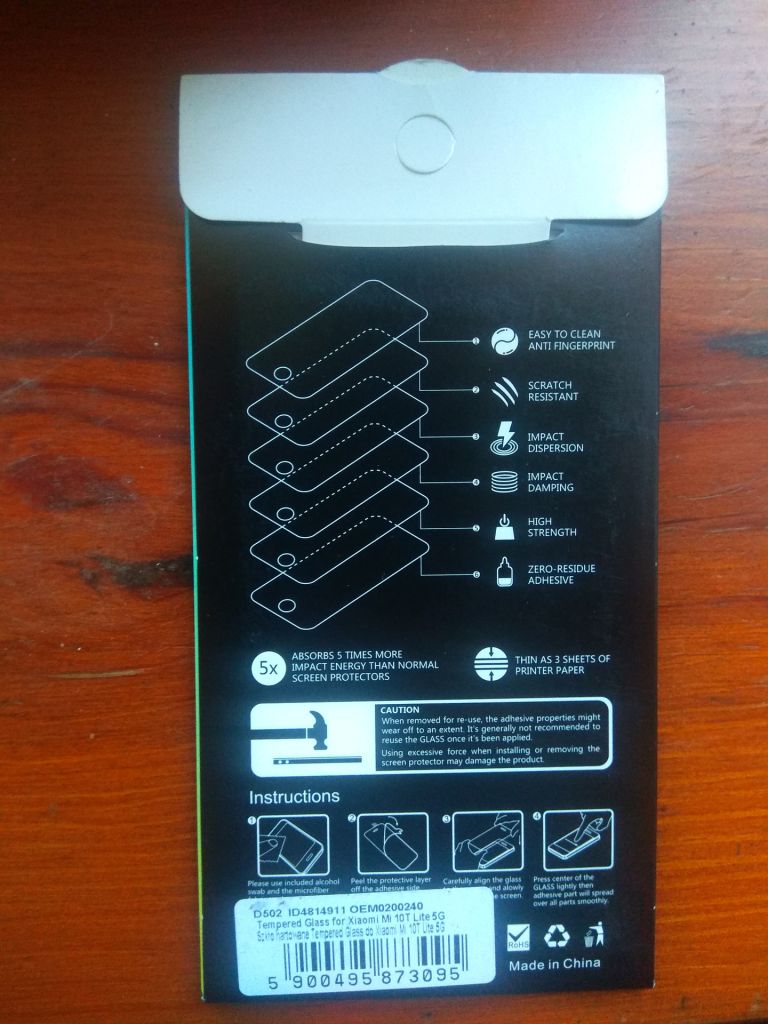 Зашитное стекло для Xioami  10T Lite 5G - фото фото фото 0