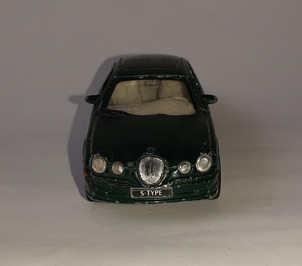 Модель Jaguar S-Type, WELLY, номерная, масштаб 1:43 - фото фото фото 1