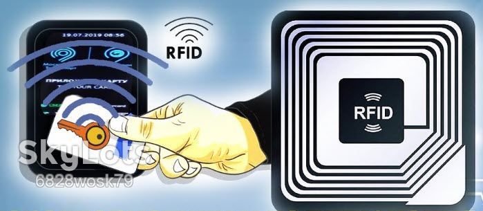 Mini RFID RC522 SPI MIFARE 13.56 МГц 14443А  (модуль+карта+брелок) для Arduino MIFARE S50/S70/UltraLight/Pro/DESfire - фото фото фото 3