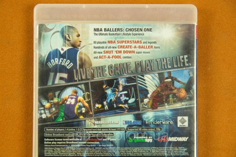 Диск Playstation 3 - NBA Ballers Chosen One - фото фото фото 4