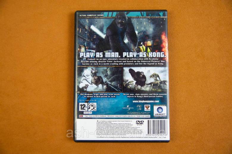 Диск для Playstation 2, гра Peter Jackson&amp;#039;s King Kong - фото фото фото 1