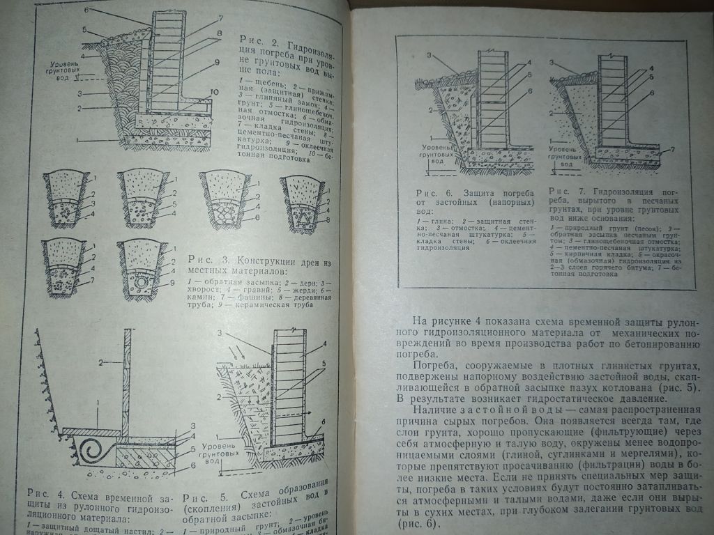 книга: ПОГРЕБА ДЛЯ ПРИУСАДЕБНЫХ УЧАСТКОВ 1985г. - фото фото фото 4