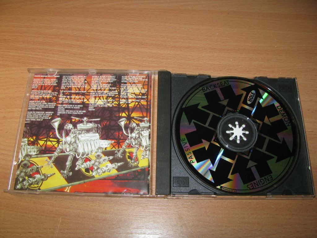 DAMAGED - Passive Backseat Demon Engines  (1995 Black Hole 1st press,USA) - фото фото фото 1