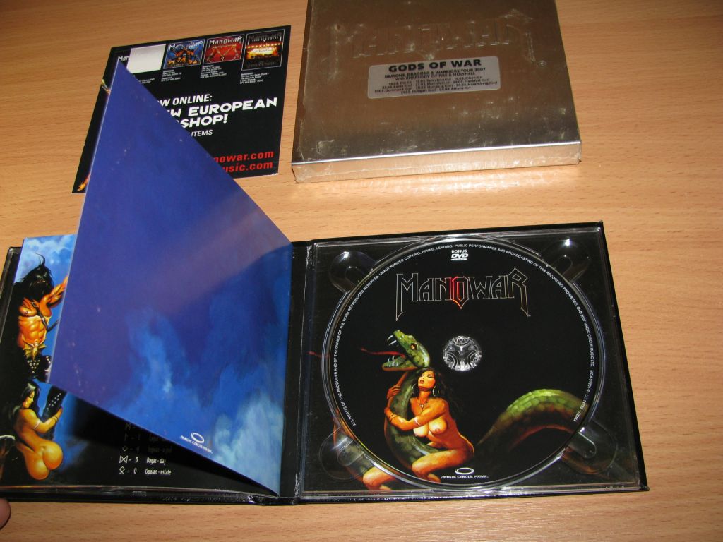 MANOWAR - Gods Of War  (2007 Magic Circle Music METAL BOX) - фото фото фото 2