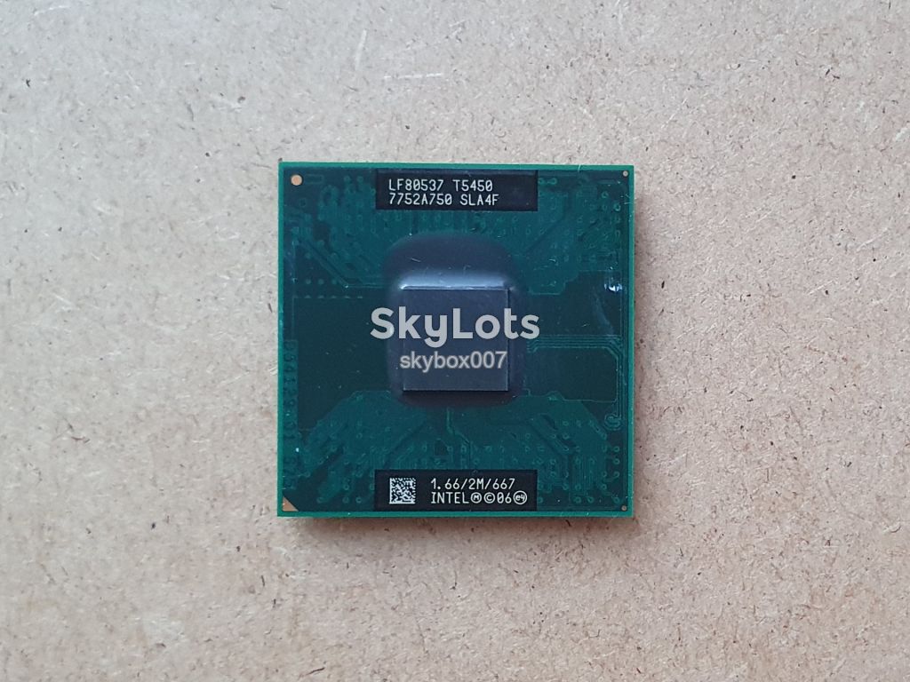 Процессор CPU Intel LF80537 T5450 SLA4F 1.66/2M/667 для ноутбука - фото фото фото 0