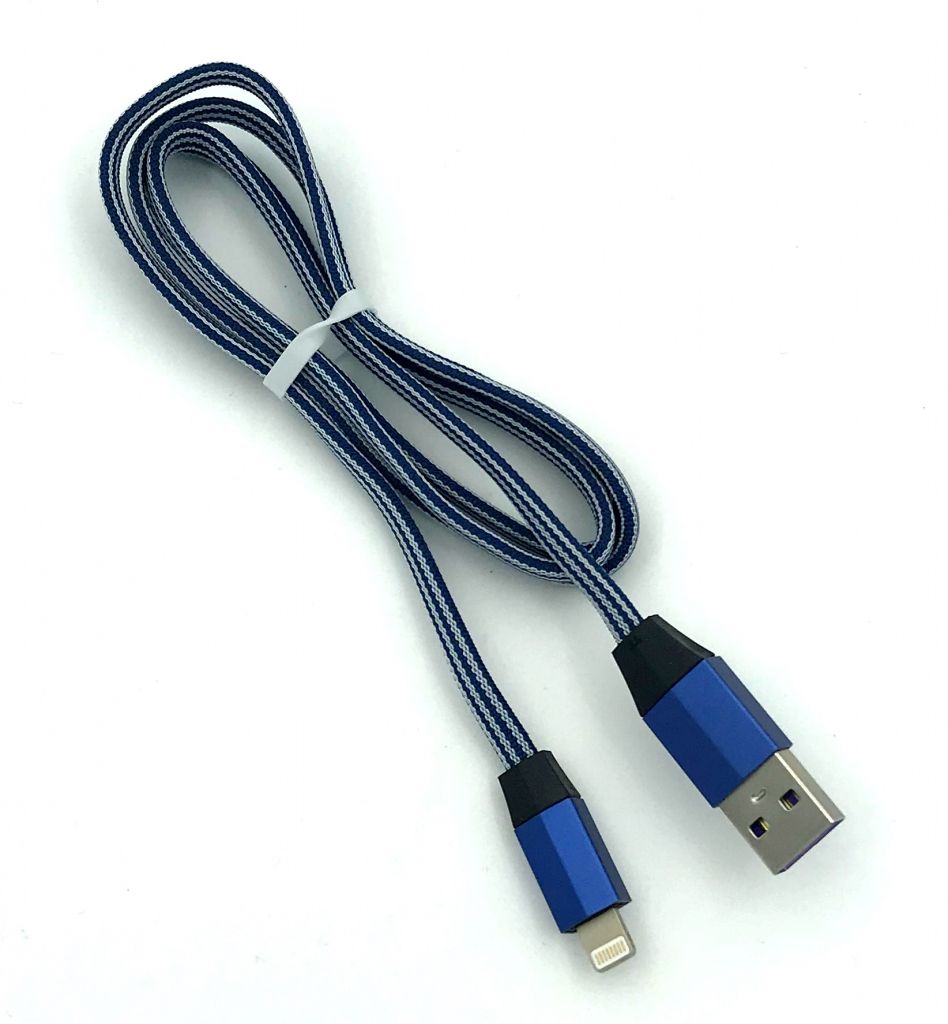 USB кабель / Дата кабель Fast Charge I-101 white-box Lighting Blue - фото фото фото 1