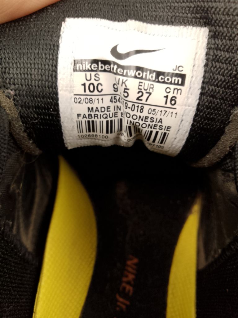 Дитячі кросівки Nike Індонезія устілка 16.5 см | Стильні бігові кросівочки Найк  ( б/у) - фото фото фото 4