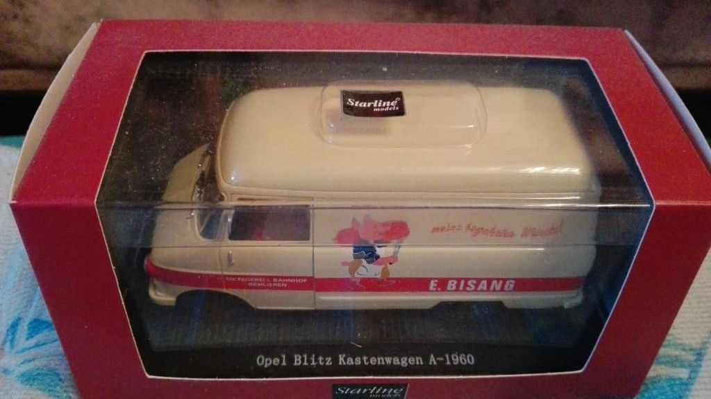 1/43 OPEL BLITZ KASTENWAGEN A-1960. STARLINE. - фото фото фото 1