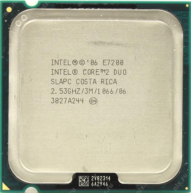 Intel core 2 duo e7200 2.53Ghz - фото фото фото 0