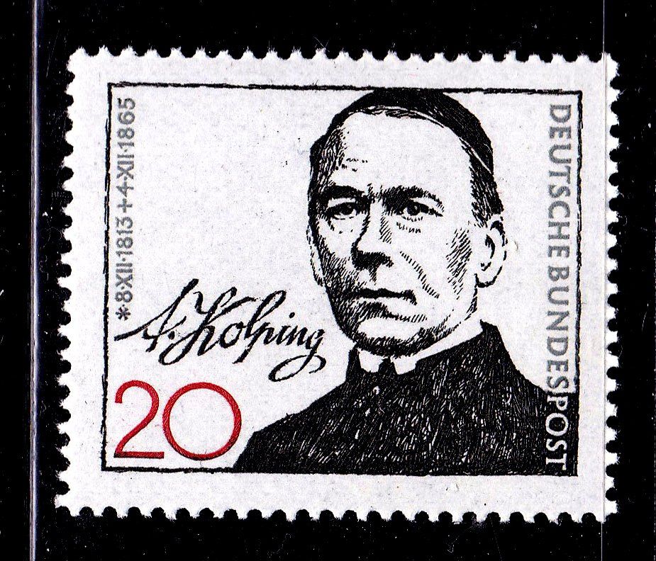 Германия  ФРГ  1965 г  MNH  - личности - фото фото фото 0