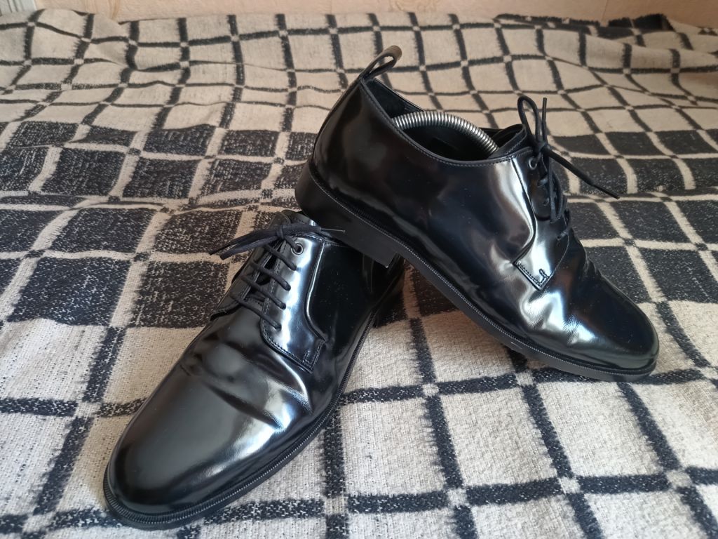 Туфлі The Kooples Derby’s Smooth Leather Lace Up Shoes - фото фото фото 0