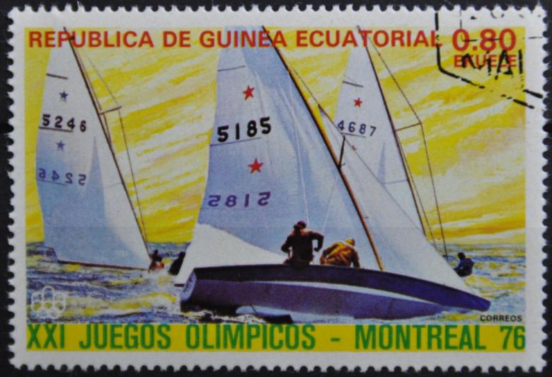 Экваториальная Гвинея Спорт Яхтинг Монреаль 1976 - фото фото фото 0