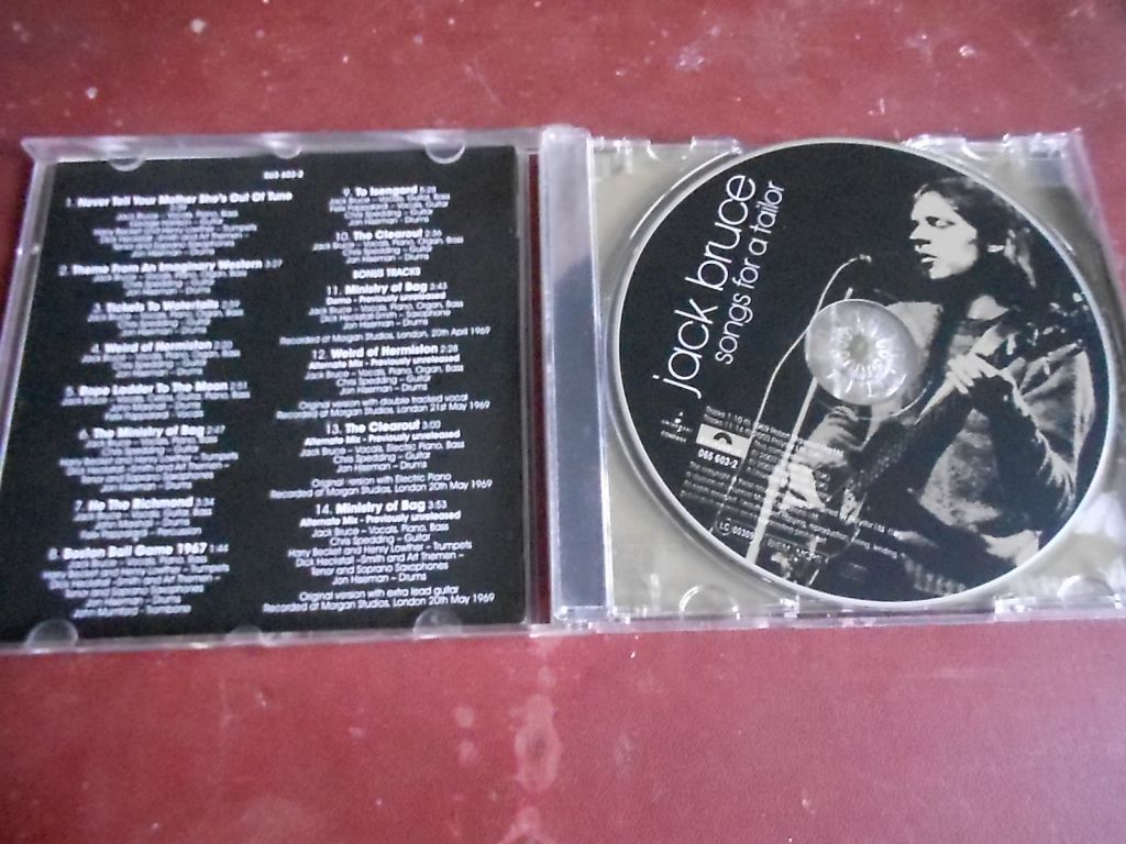 Jack Bruce Songs For A Tailor - фото фото фото 2