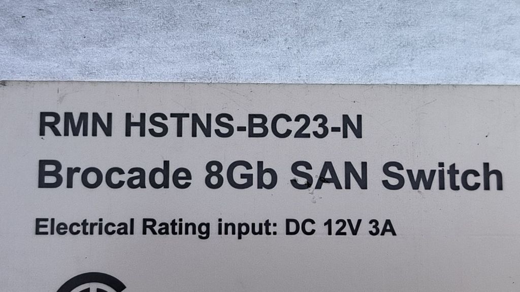 Комутатор Brocade 8Gb SAN Switch RMN HSTNS-BC23-N - фото фото фото 3