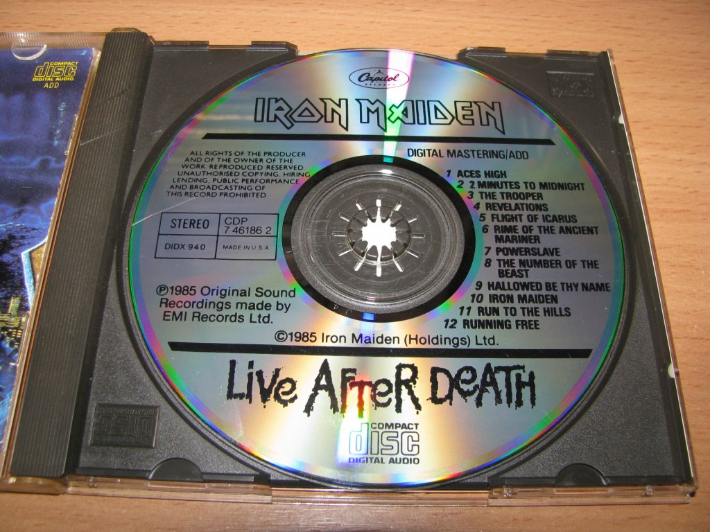 IRON MAIDEN - Live After Death  (1985 Capitol 1st press,USA) - фото фото фото 2