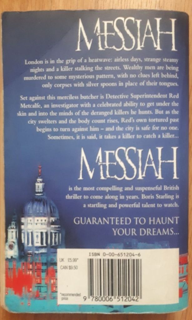 Messiah Boris Starling English на Английском книга - фото фото фото 2