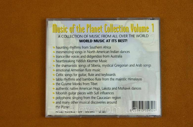Музичний CD-диск, Music of the Planet collection (3 cd) - фото фото фото 4