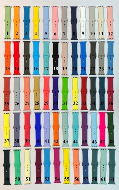 Силиконовый браслет для Apple Watch 38mm / 40mm #28 - фото фото фото 2