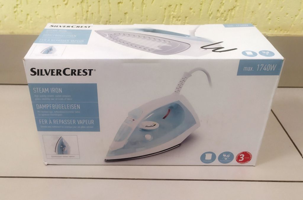 Новый небольшой немецкий утюг Silver Crest SDB 1600 B4 из Германии с гарантией - фото фото фото 5
