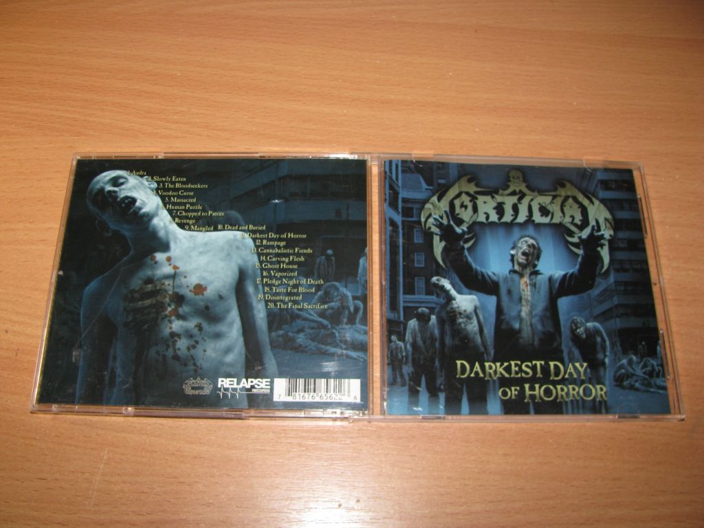 MORTICIAN - Darkest Day Of Horror  (2003 Relapse 1st press,USA) - фото фото фото 0