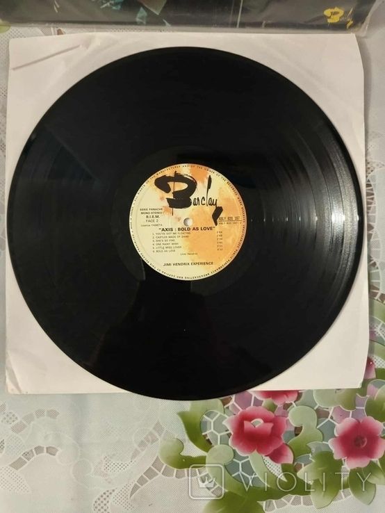 The Jimi Hendrix Experience Axis Bold As Love - LP Vinyl Пластинка - фото фото фото 4