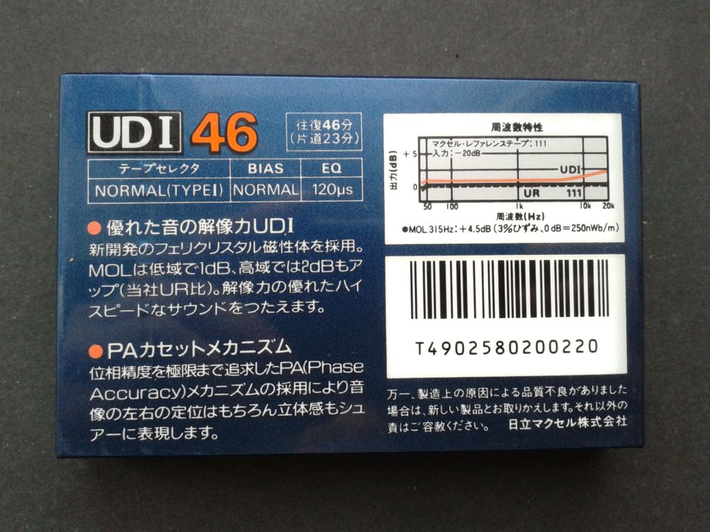 Аудиокассета Maxell UDI 46 - фото фото фото 1