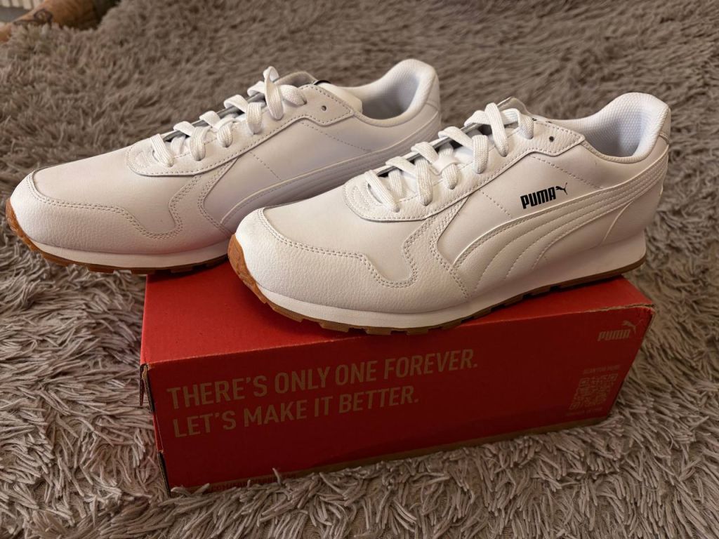 Кроссовки мужские Puma St Runner Full. 44.5р. Кожа!  Оригинал! - фото фото фото 5