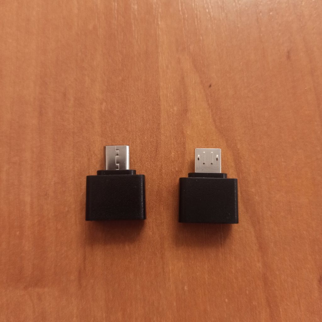 НОВЫЙ Переходник USB-адаптер USB к Мicro USB Белый/Чёрный - фото фото фото 5