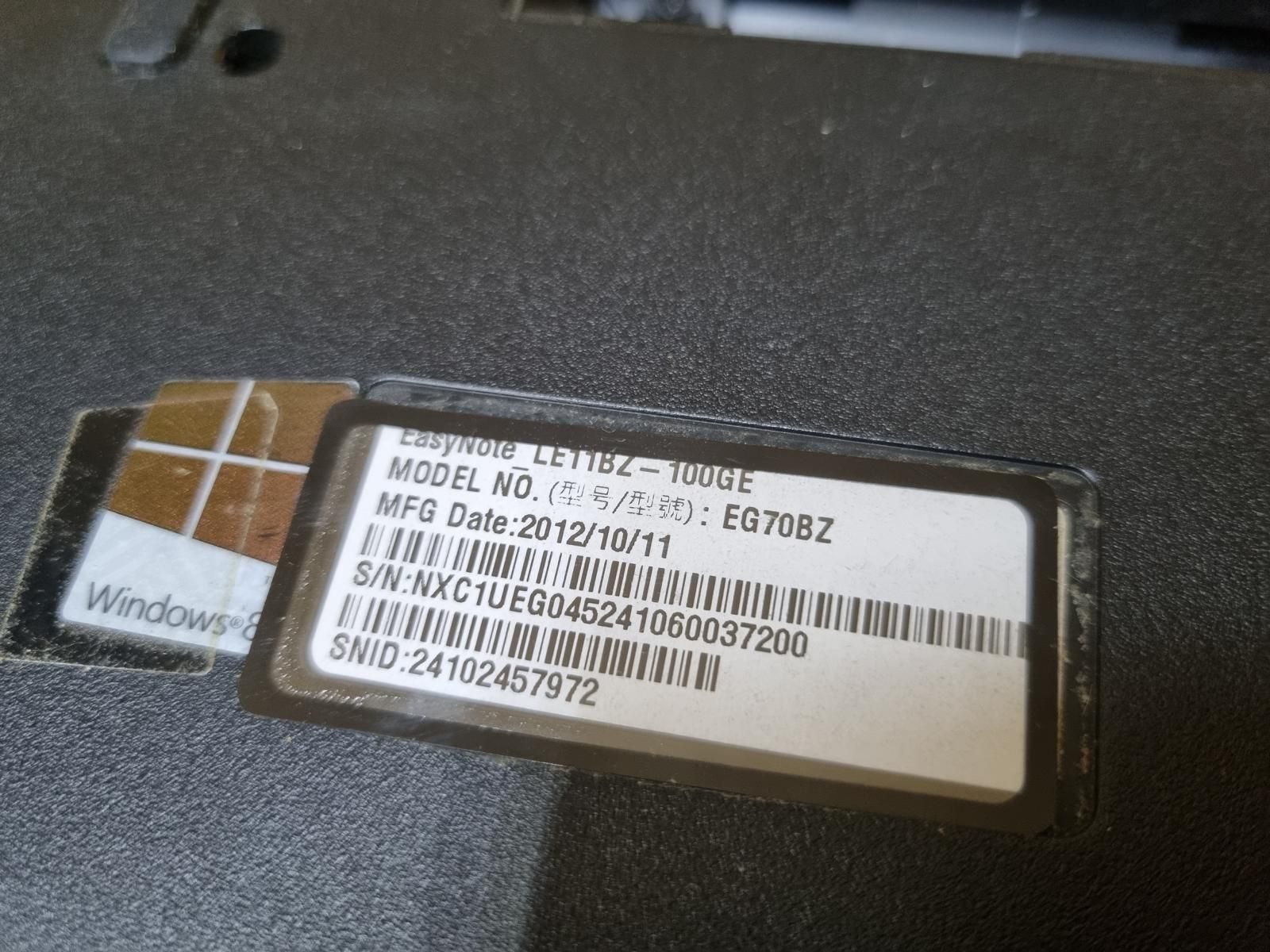 T60 Ноутбук Packard Bell LE11BZ       ( E-2 ) - фото фото фото 8