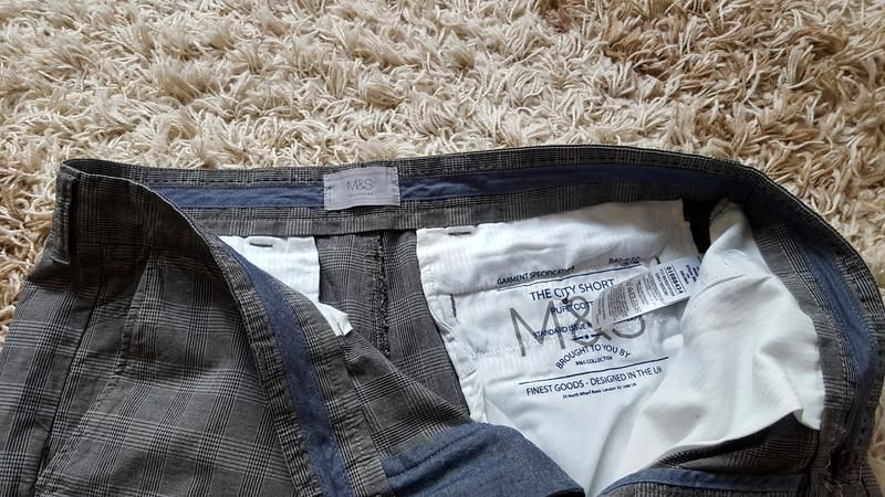 Стильные шорты в клетку marks &amp; spencer - фото фото фото 8