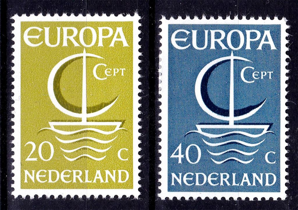 Нидерланды  1966 г MNH -  EUROPA CEPT - - фото фото фото 0