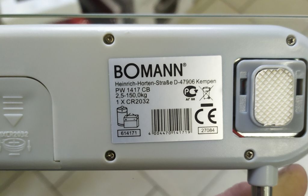 Качественные немецкие напольные весы Bomann PW 1417CB/Clatronic PW3368 с гарантией - фото фото фото 3