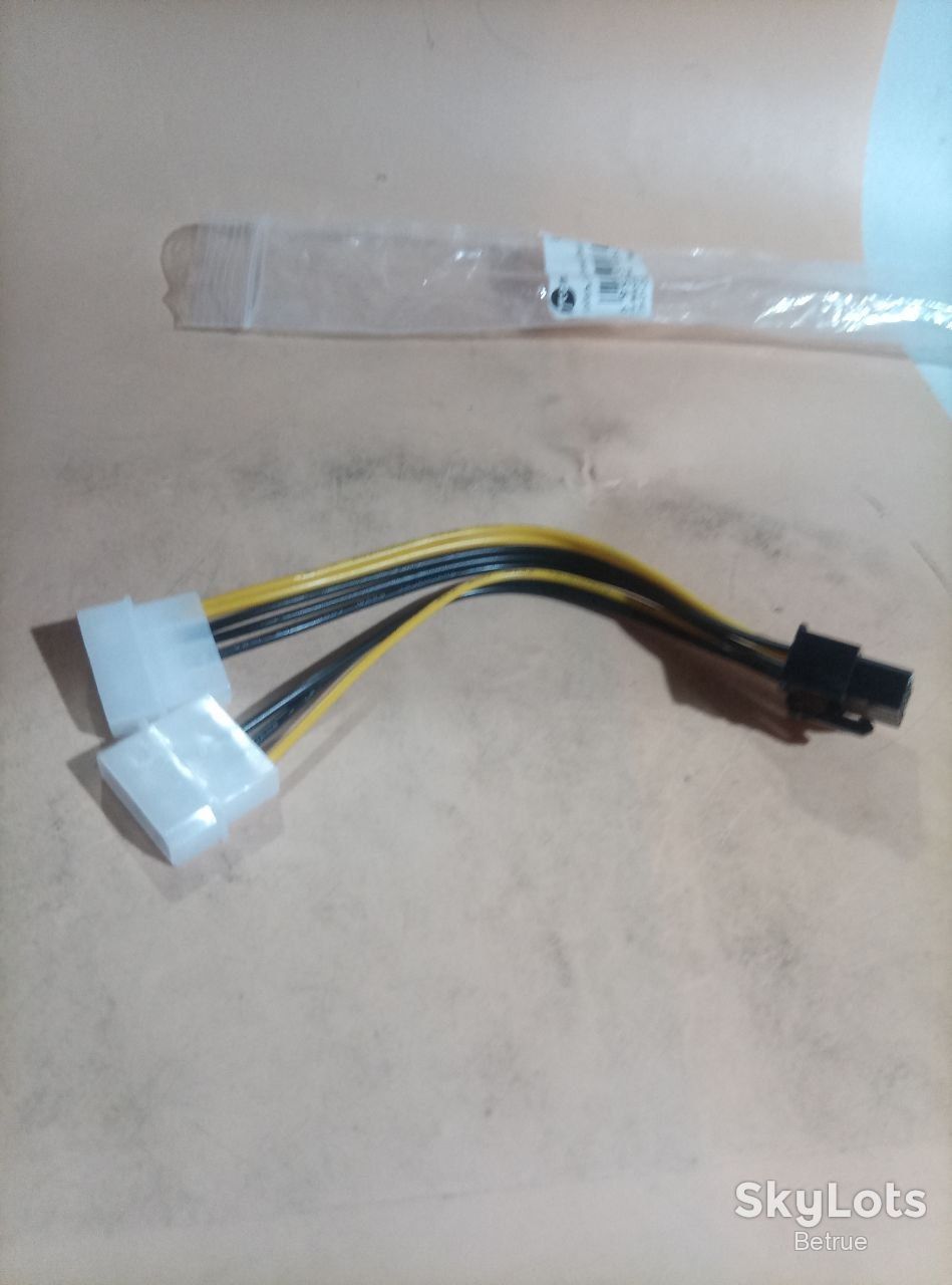 Кабель живлення ATcom 2×Molex — PCI-E 8 pin для відеокарти Black   (20016) - фото фото фото 5