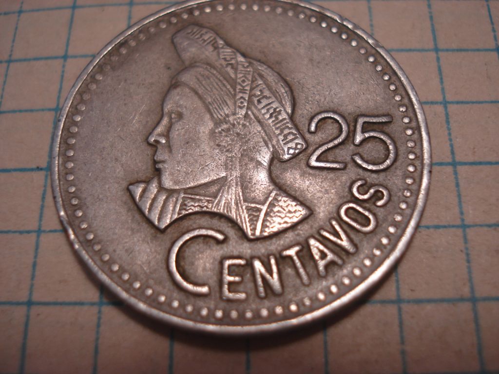25цент 1989 Гватеиала - фото фото фото 1