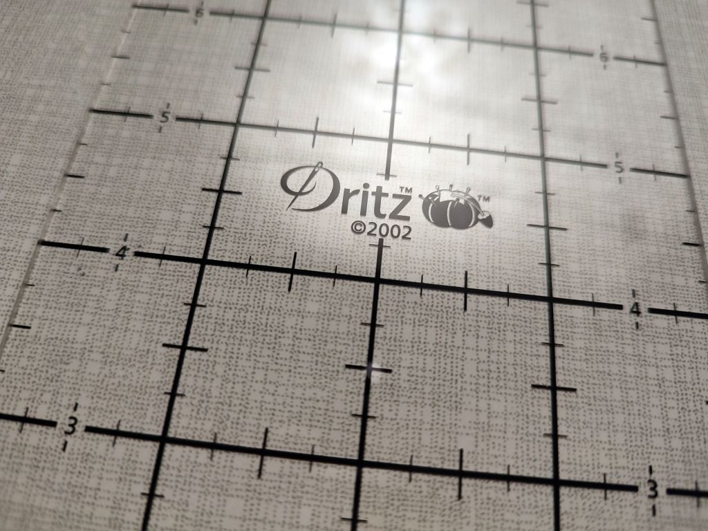 Линейка для пэчворка и квилтинга Dritz    (USA) дюймовая 10 х 30 см - фото фото фото 1