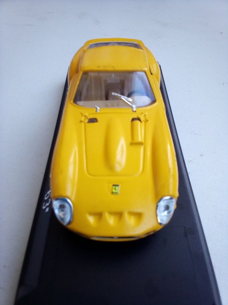FERRARI 250 GTO ‘63 by Solido 1/43 жовта - фото фото фото 4