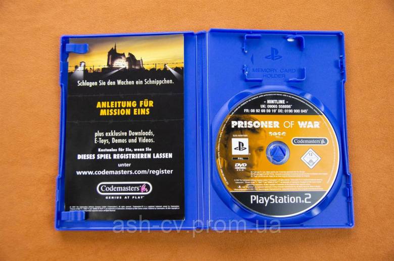 Диск для Playstation 2, гра Prisoner of War - фото фото фото 5