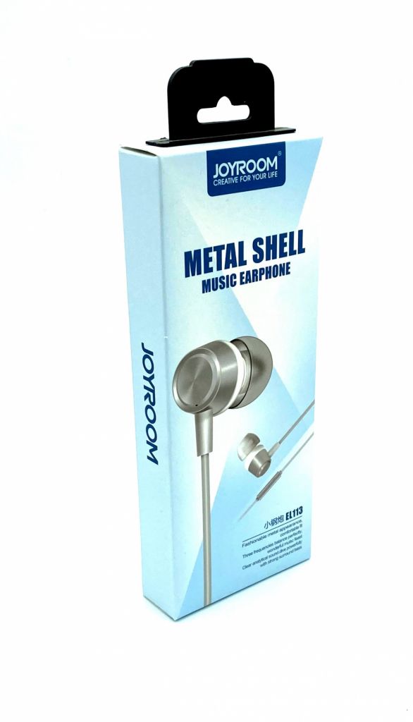 Наушники с микрофоном Joyroom JR-EL113 Silver - фото фото фото 0