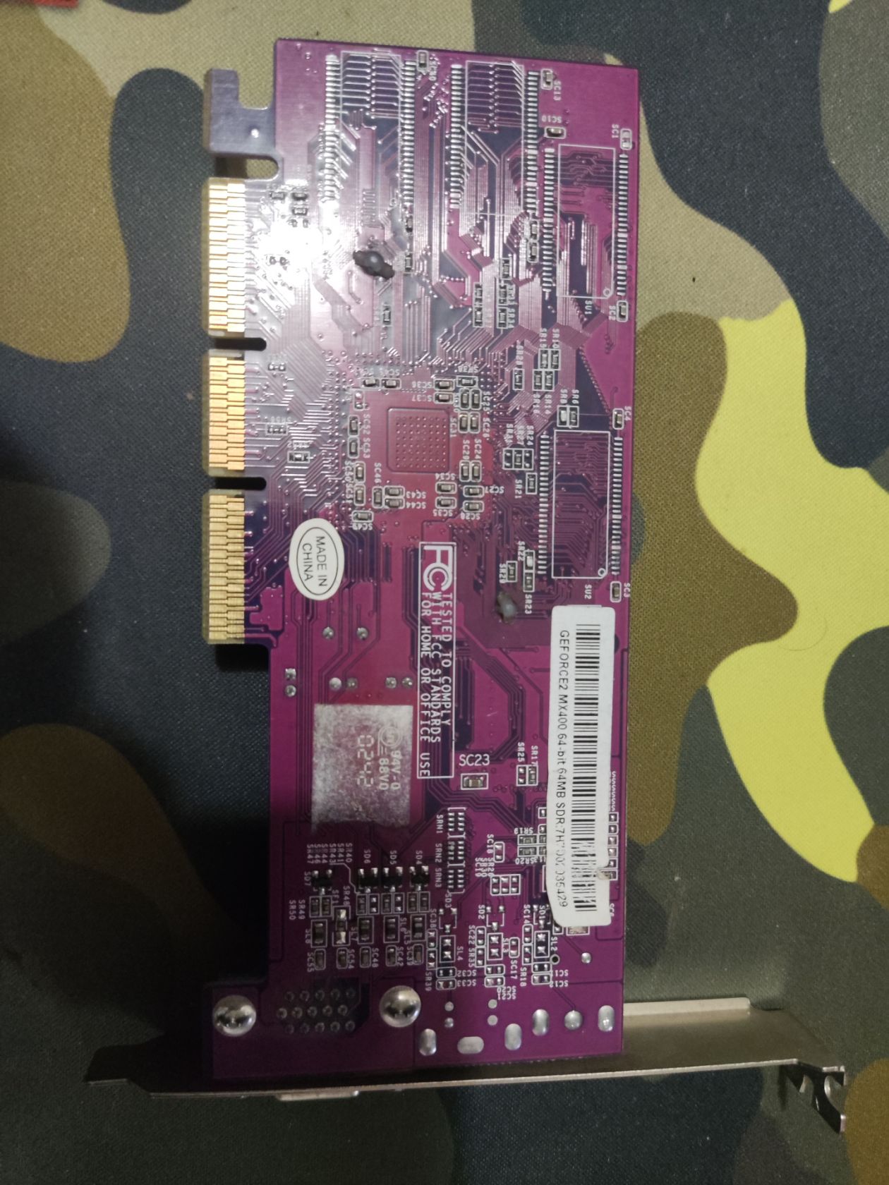 Видеокарта GeForce2 MX400 64bit 64mb VGA - фото фото фото 3