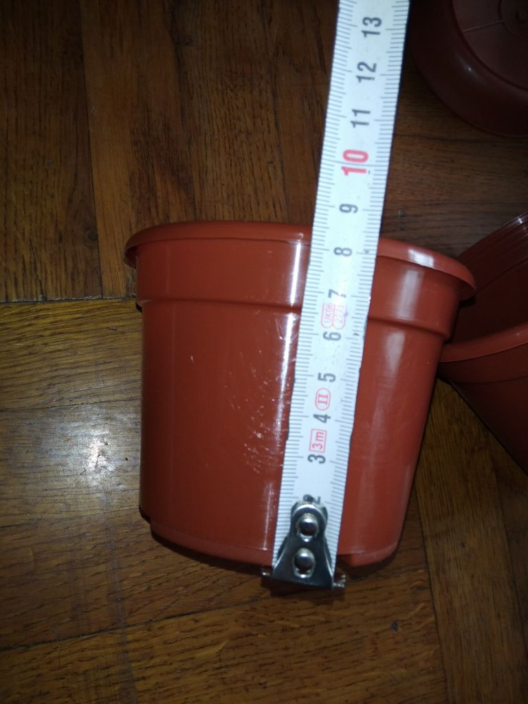 Якісний вазон вазончик горщик підставка квітки фіалка кактус 12 11 см - фото фото фото 5