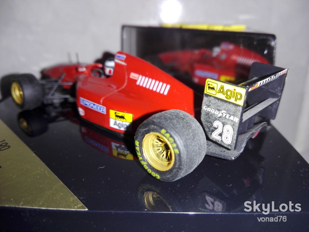 1/43 FERRARI 412 T1 Gerhard Berger. ONYX. - фото фото фото 4