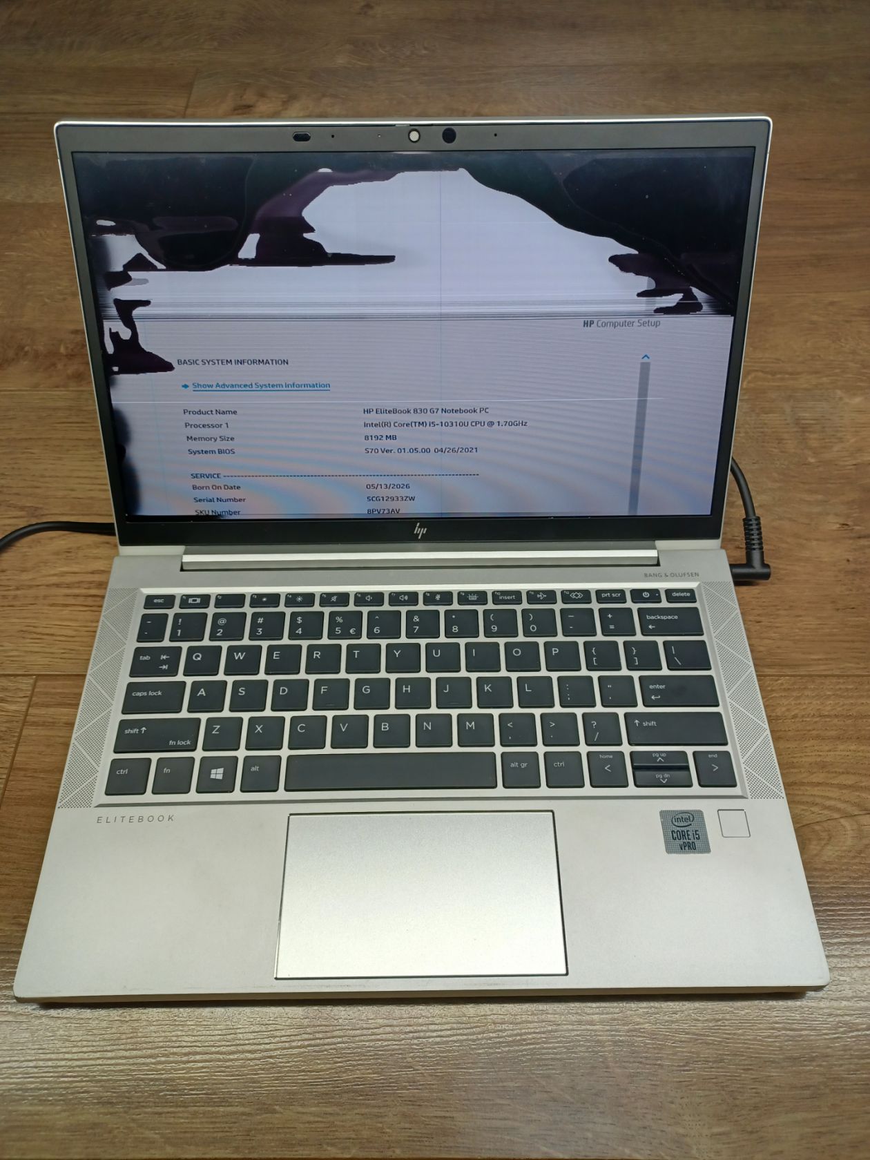 Ноутбук HP EliteBook 830 G7 некомплектний №25_87 - фото фото фото 0