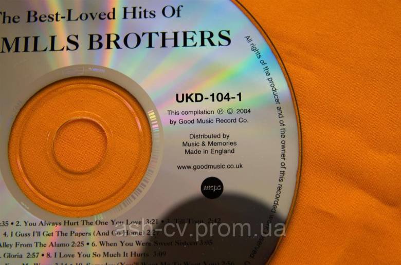 Музичний диск CD. THE MILLS BROTHERS - фото фото фото 5