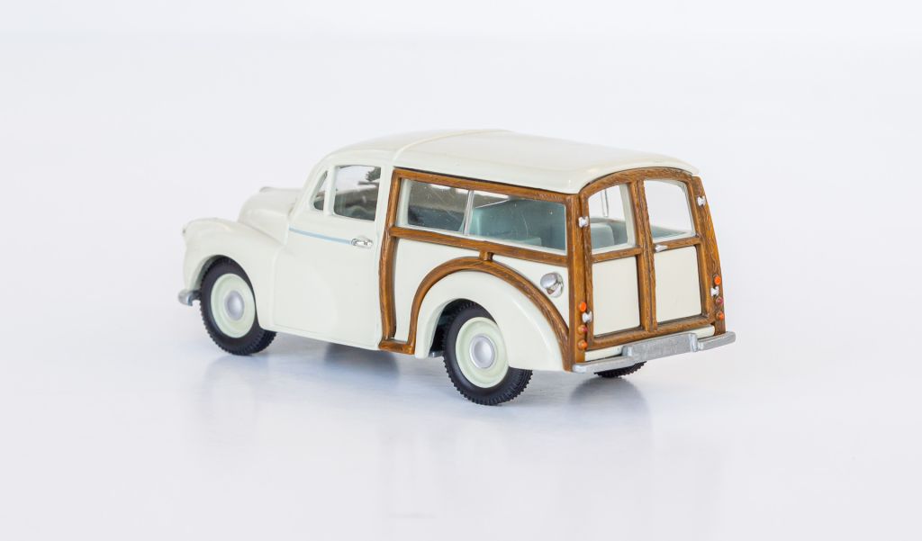 1:43 Morris Minor Traveller 1953-71 bage, CORGI #96874 1994 - фото фото фото 4