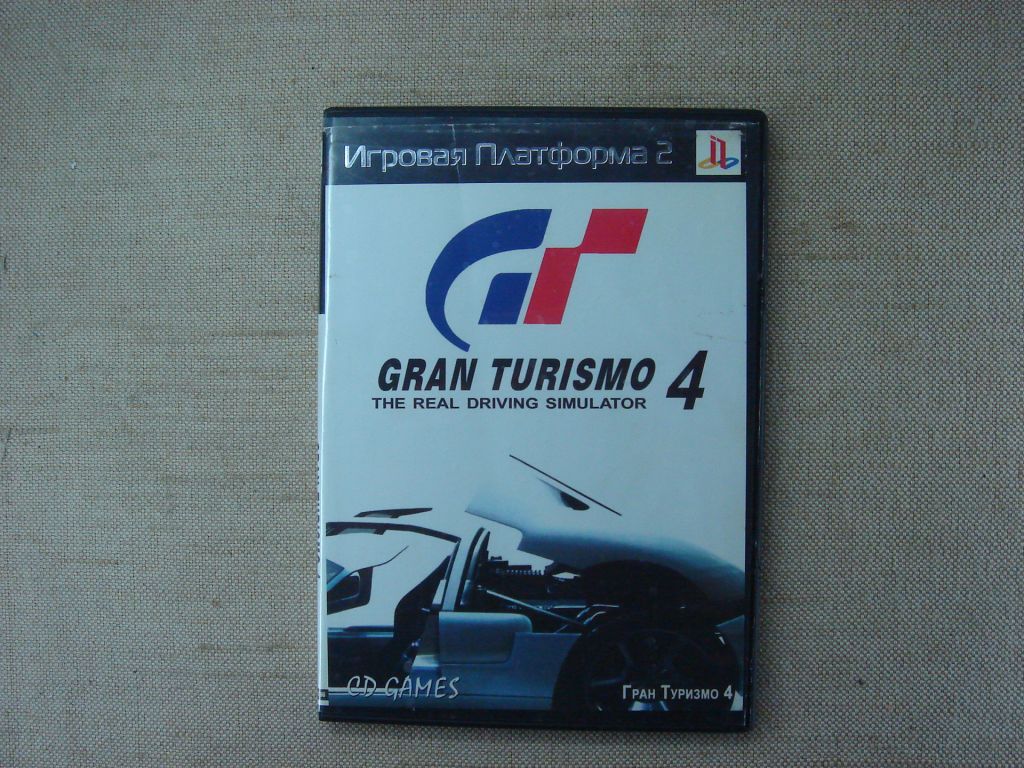 Гра DVD на PS2 «Gran Turismo 4» RU/EN - фото фото фото 0