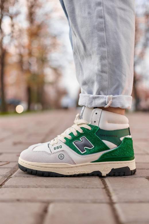 New Balance 650 Hight Green White Fur 36 - фото фото фото 0