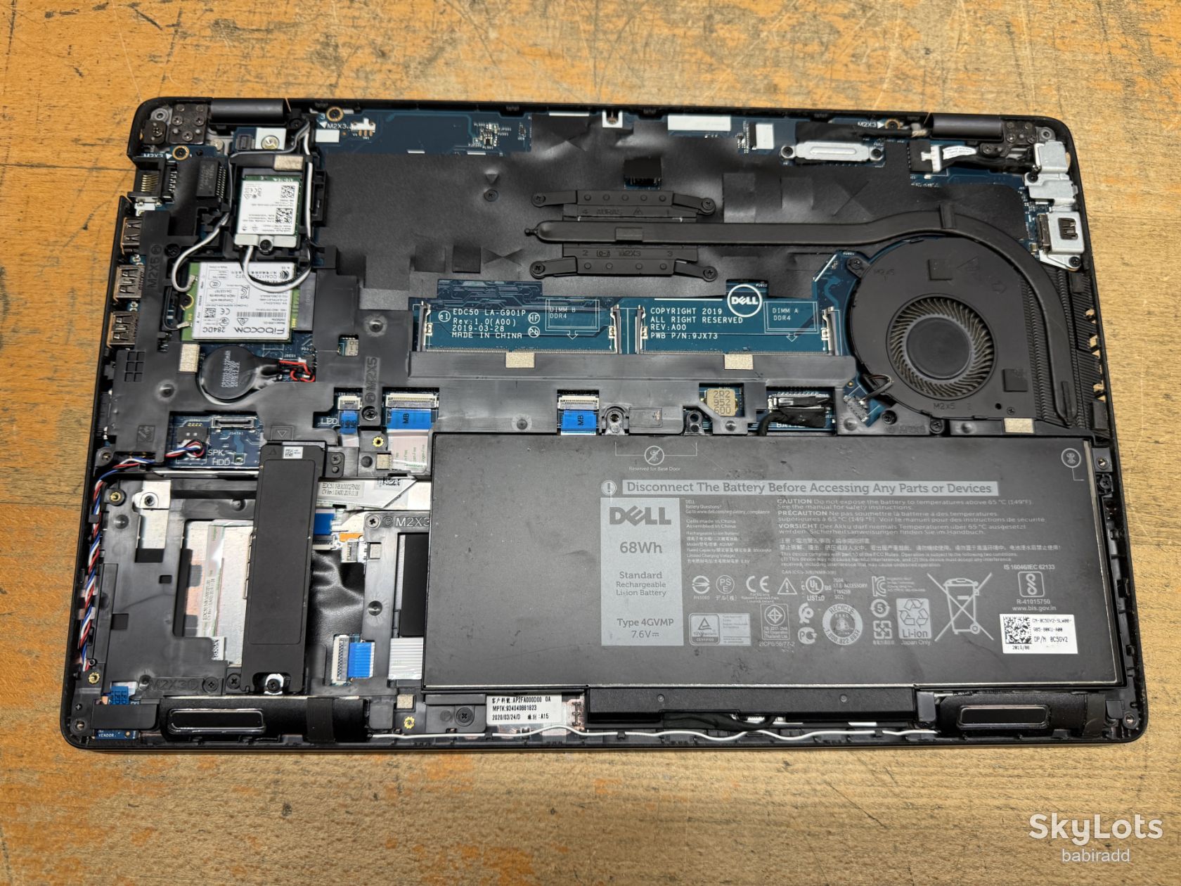 Ноутбук DELL 5500 I5-8365U/БЕЗ DDR4/БЕЗ SSD    (69) - фото фото фото 4
