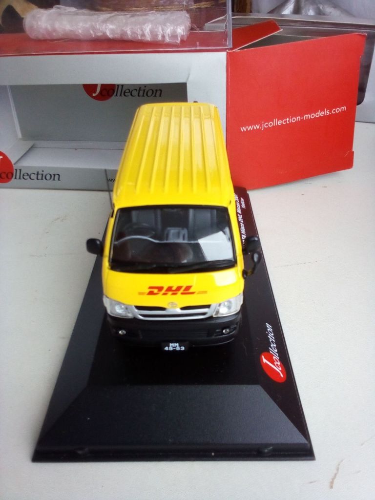 Toyota Hi-Ace DHL by Kyosho 1:43 - фото фото фото 6