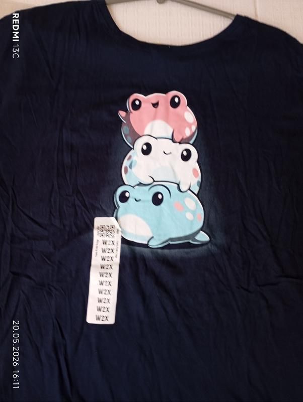 Жіноча футболка великий розмір teeturtle - фото фото фото 2
